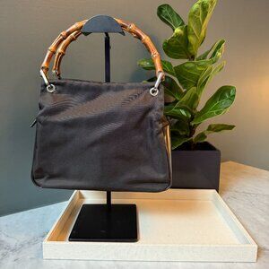 Gucci Chocolate Brown Bamboo Purse